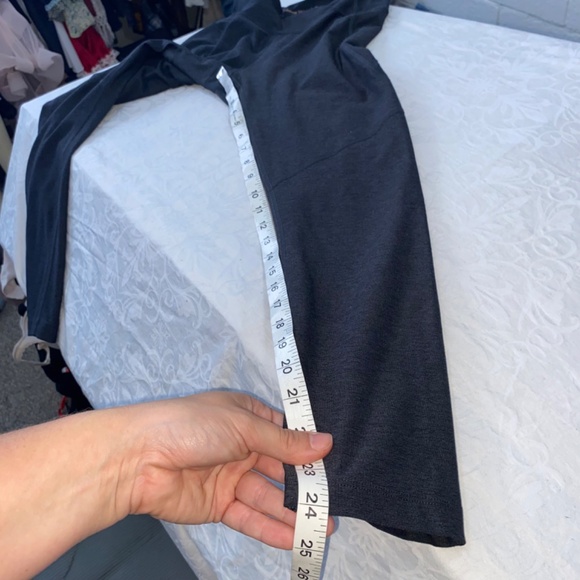 Outdoor Voices Warmup 7/8 Legging Charcoal Grey Women’s Small Waist Pocket Yoga - Picture 8 of 12